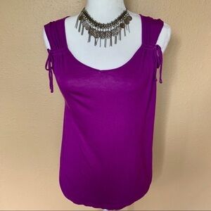 Old Navy Purple Maternity Tank Top Size Medium